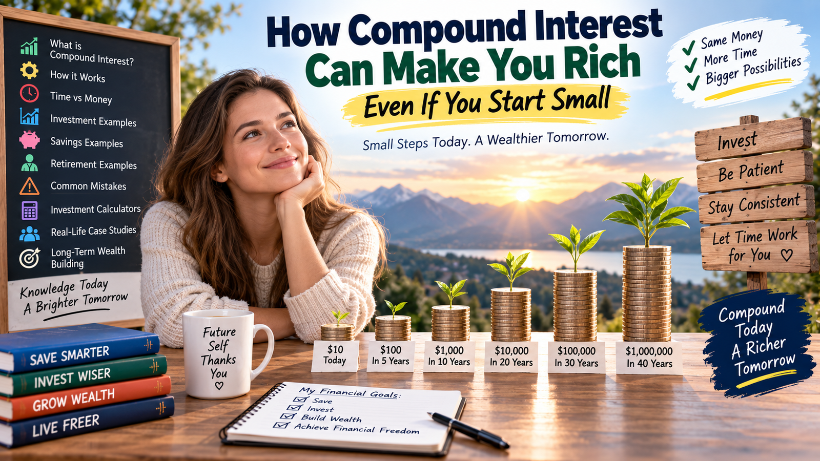 How Compound Interest Can Make You Rich Even If You Start Small