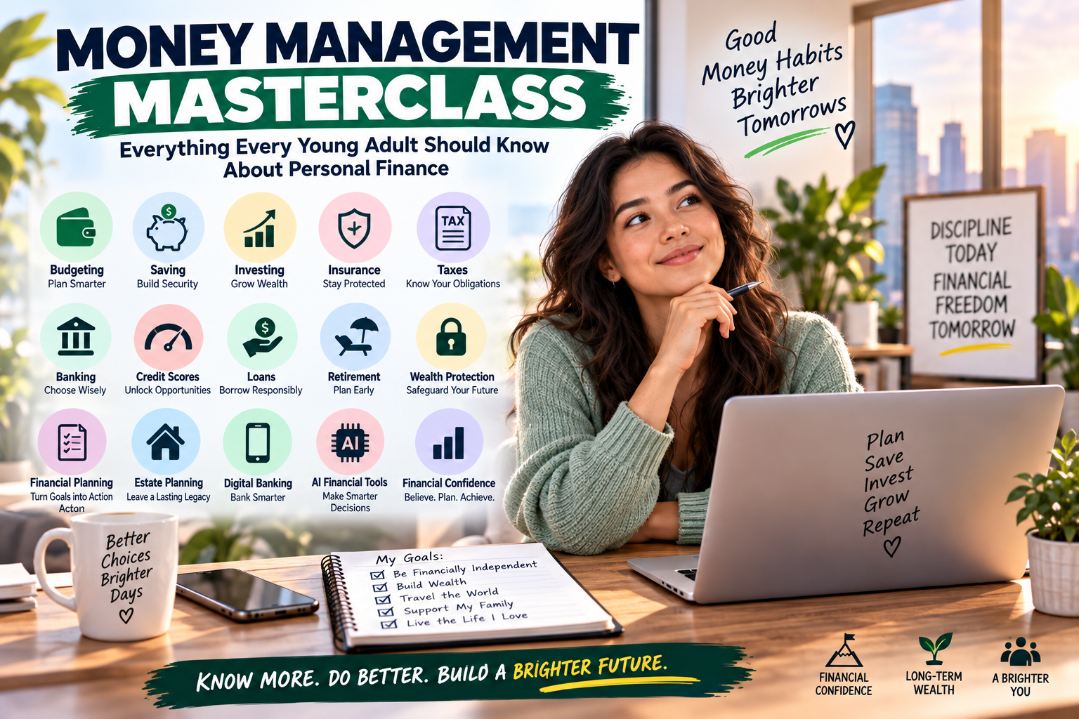 Money Management Masterclass: Everything Every Young Adult Should Know About Personal Finance