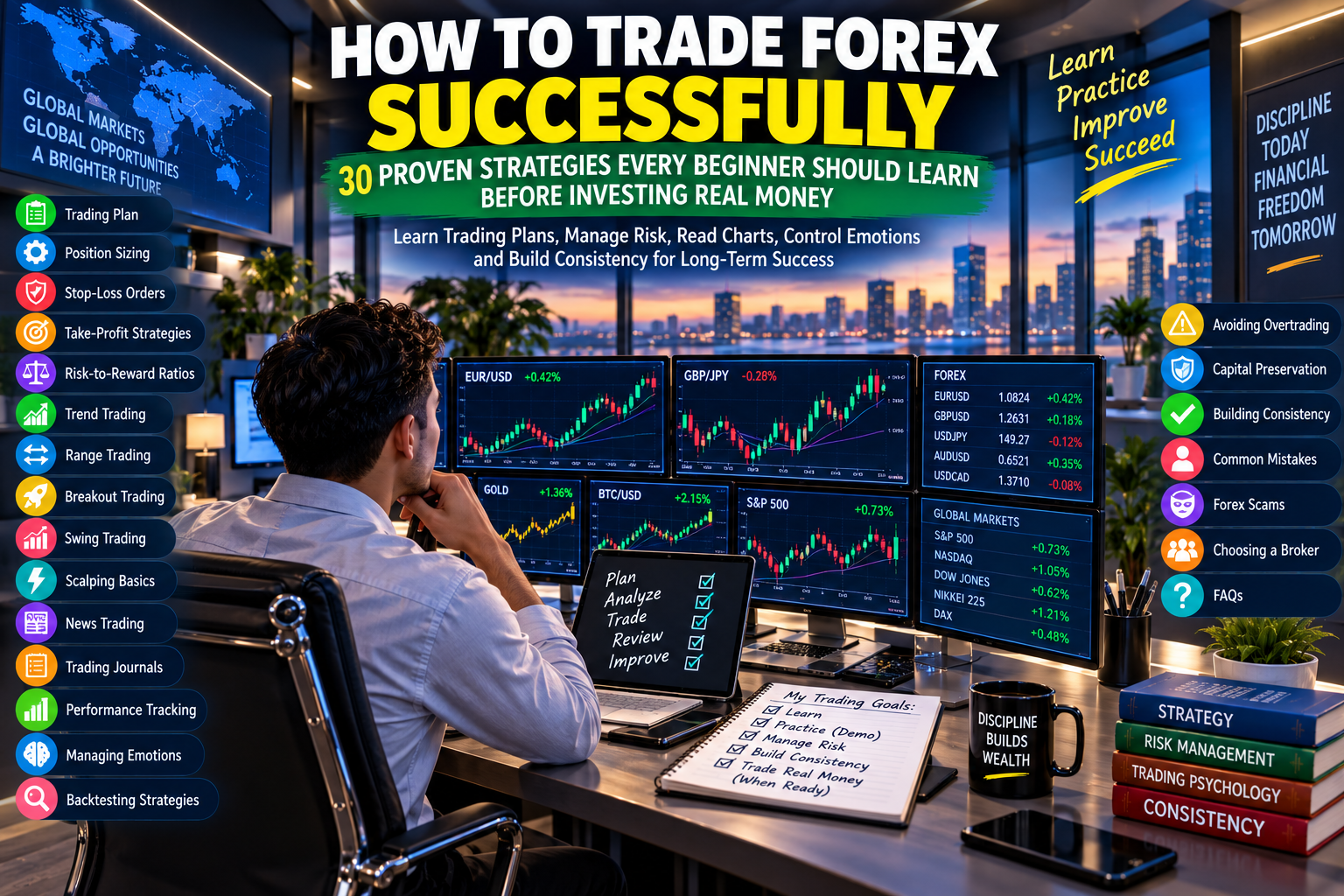 How to Trade Forex Successfully: 30 Proven Strategies Every Beginner Should Learn Before Investing Real Money